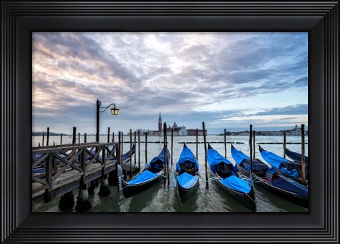 Framed Just Waiting II Print