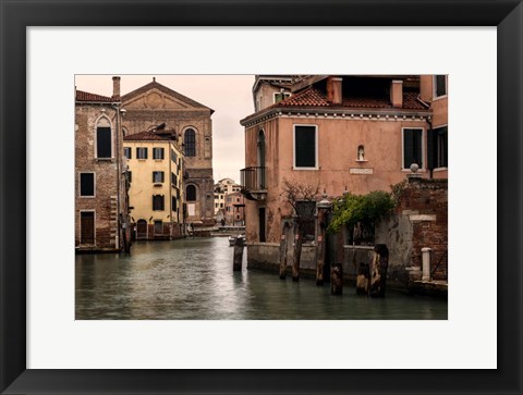 Framed Balcony with a View Print