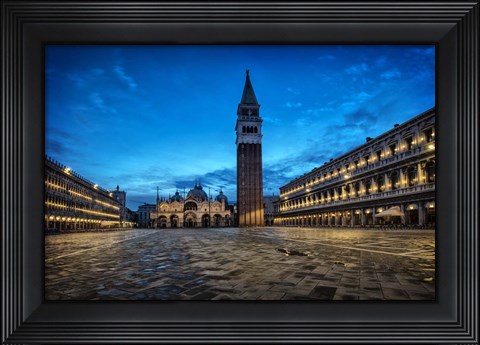 Framed On the Square Print