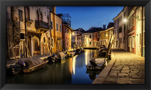 Framed Daybreak in Burano II Print