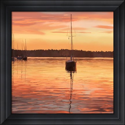 Framed Sailing Portrait III Print