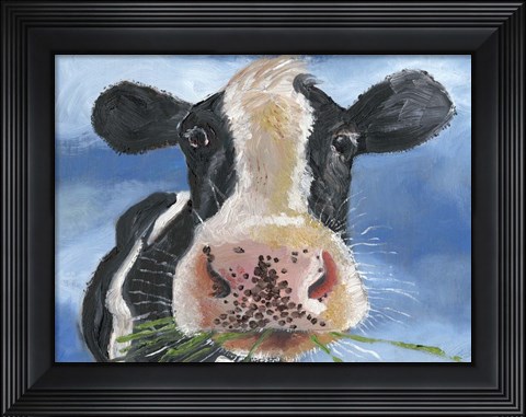 Framed Morning Chew II Print