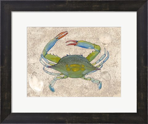 Framed Crabulous I Print