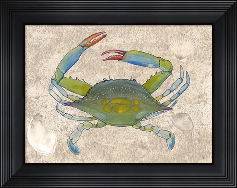 Framed Crabulous I Print