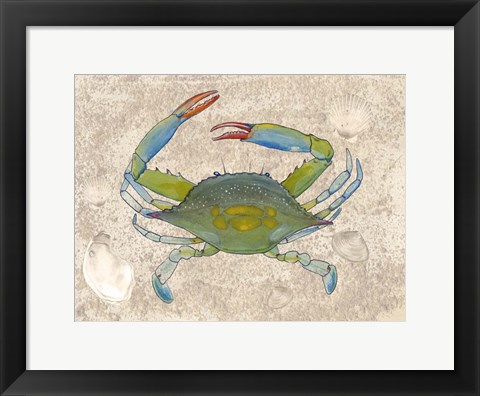 Framed Crabulous I Print