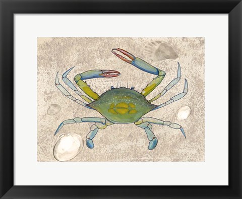 Framed Crabulous II Print