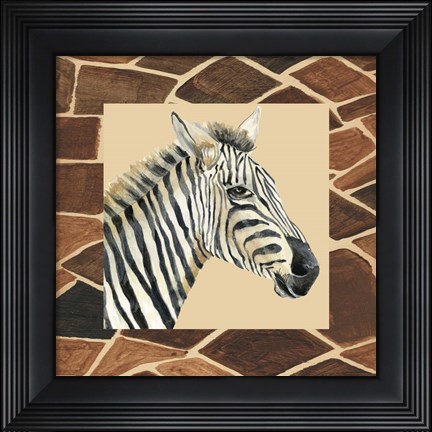 Framed Safari I Print
