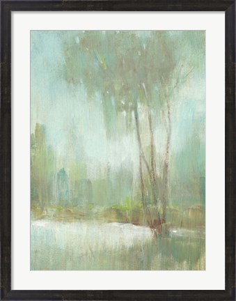 Framed Mist in the Glen II Print
