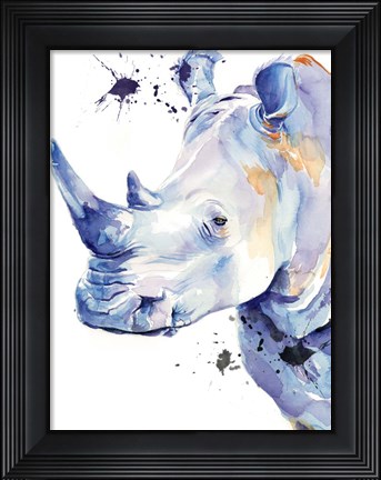 Framed Ultra Violet Safari II Print
