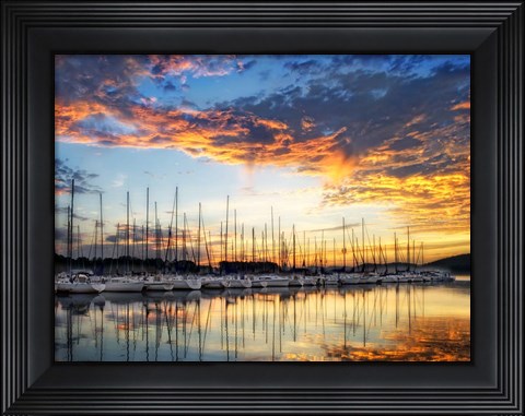 Framed Lake Print