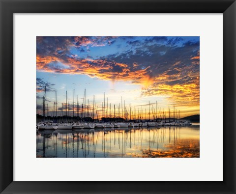 Framed Lake Print