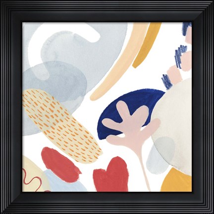 Framed Tropical Traffic IV Print