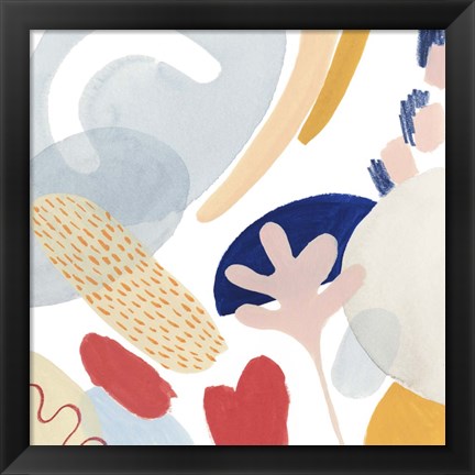Framed Tropical Traffic IV Print