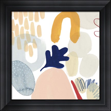 Framed Tropical Traffic V Print