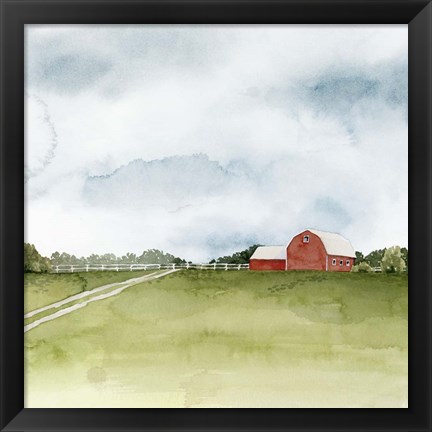 Framed Kentucky Sky II Print