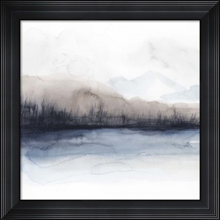 Framed Horizon Shadow II Print
