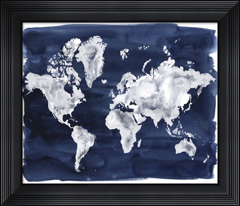 Framed Water World II Print