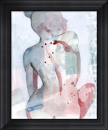 Framed Modern Madonna II Print