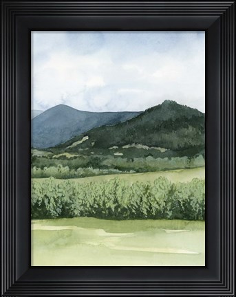 Framed Blue Sunday II Print