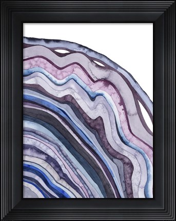 Framed Amethyst Agate II Print