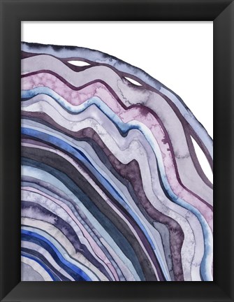 Framed Amethyst Agate II Print