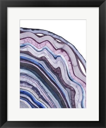 Framed Amethyst Agate II Print