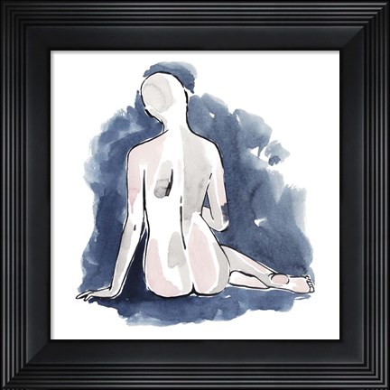 Framed Blissful Solitude II Print