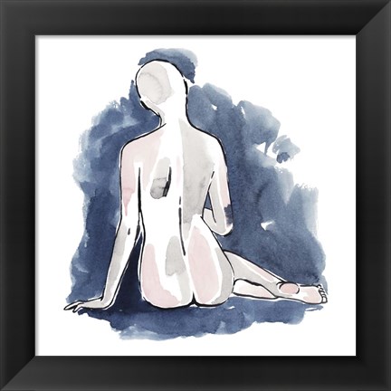 Framed Blissful Solitude II Print