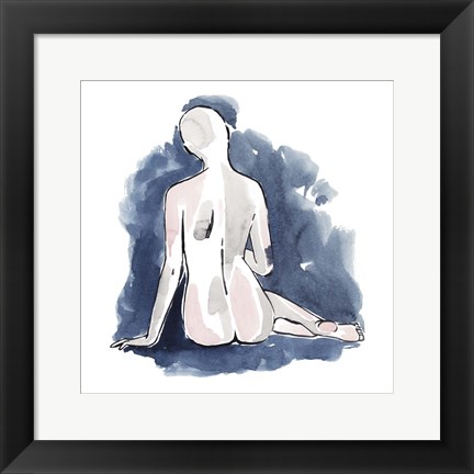 Framed Blissful Solitude II Print