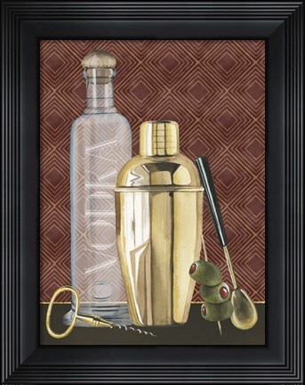 Framed Bar Gatsby I Print