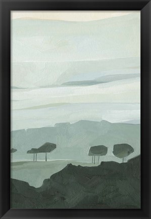 Framed Blue Ridge Fog II Print