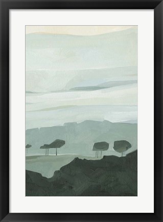 Framed Blue Ridge Fog II Print