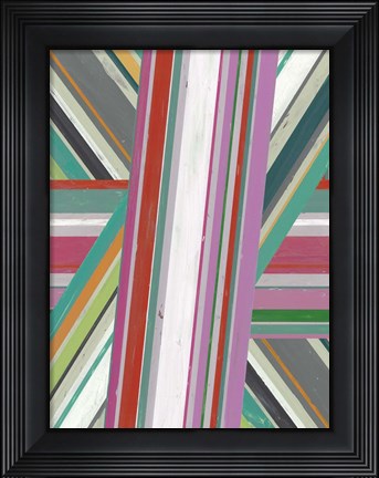 Framed Summer Sarape I Print