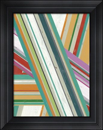 Framed Summer Sarape II Print
