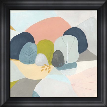 Framed Whimsical Valley II Print