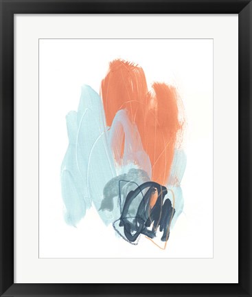 Framed Blaze I Print