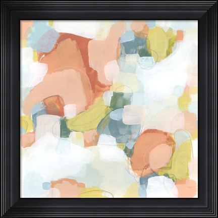 Framed Mosaic Scatter II Print