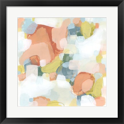 Framed Mosaic Scatter II Print