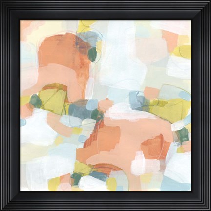 Framed Mosaic Scatter III Print