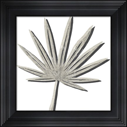 Framed Cut Paper Palms IV Print
