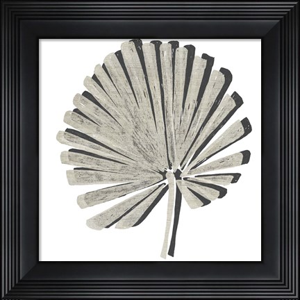 Framed Cut Paper Palms VI Print