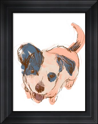 Framed Dog Portrait--Maisie Print