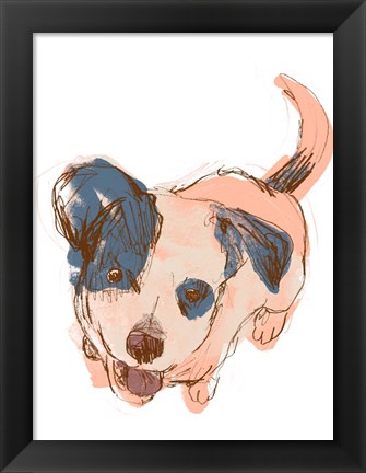 Framed Dog Portrait--Maisie Print