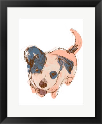 Framed Dog Portrait--Maisie Print