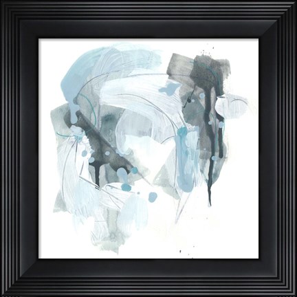 Framed Liquid Notation I Print