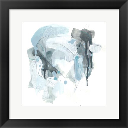 Framed Liquid Notation I Print