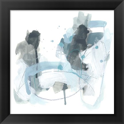 Framed Liquid Notation II Print