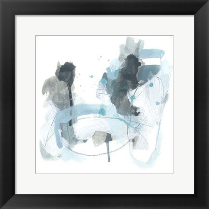 Framed Liquid Notation II Print