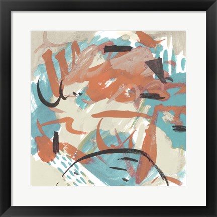 Framed Abstract Composition III Print