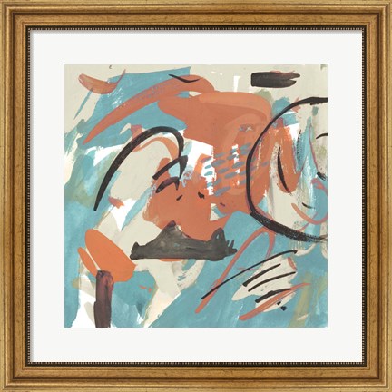 Framed Abstract Composition IV Print